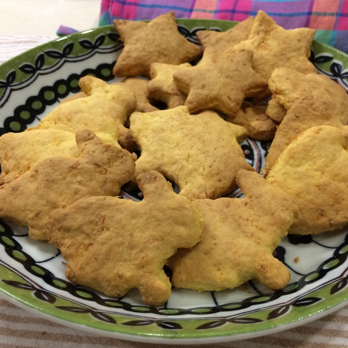 【子どもおやつ】卵なし！サクっとにんじんクッキー